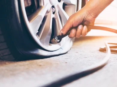 Entretien des pneumatiques d'une flotte automobile