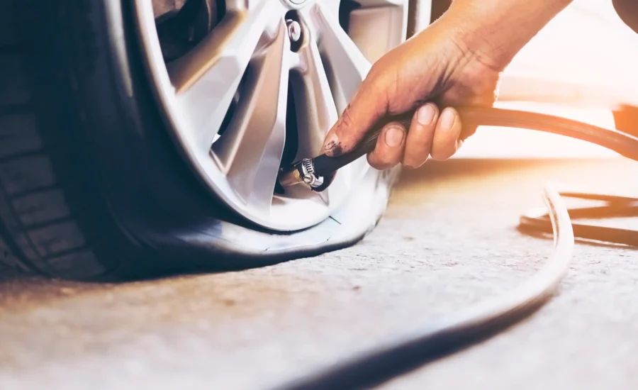 Entretien des pneumatiques d'une flotte automobile