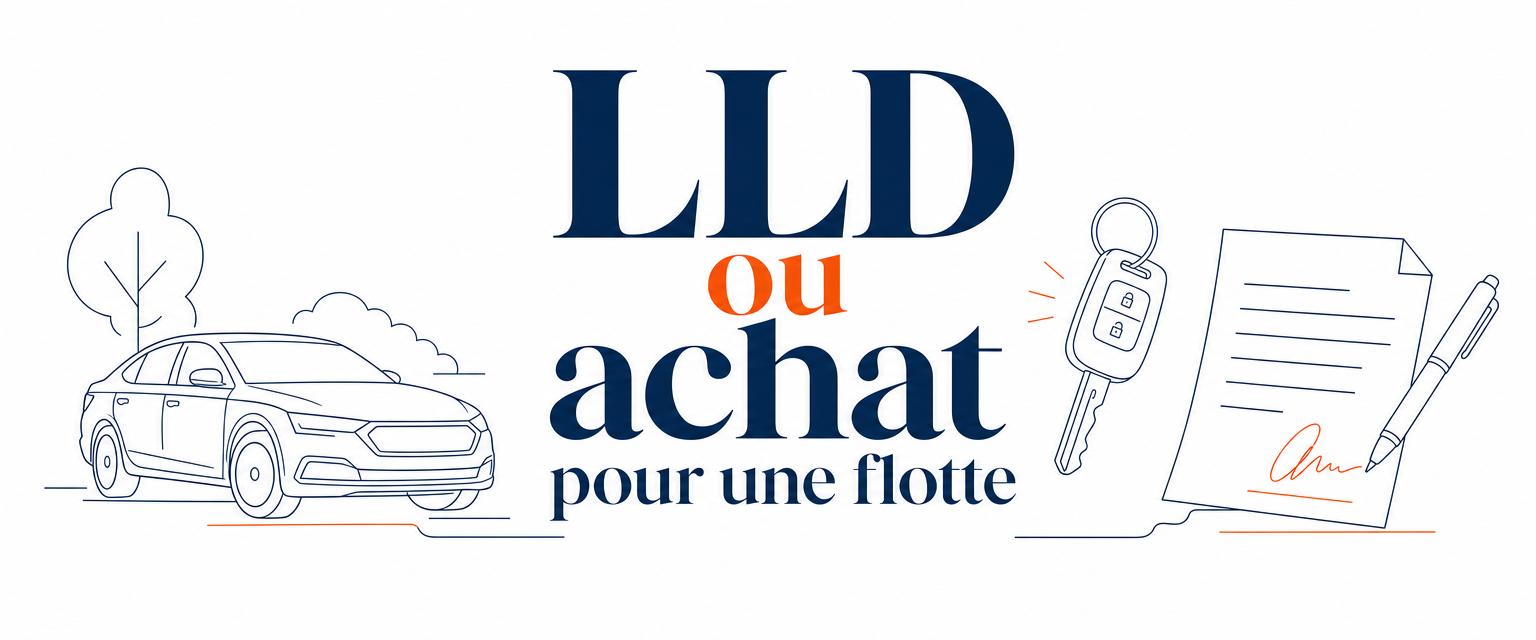 LLD ou achat pour une flotte : comparatif de la location longue durée et de l'achat de véhicules